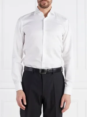 BOSS BLACK Koszula H-HANK-spread-DC-214 | Slim Fit