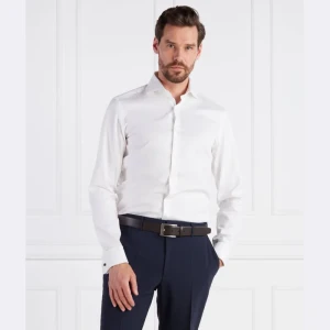 BOSS BLACK Koszula H HANK spread DC-214 | Slim Fit | stretch