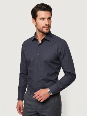 BOSS BLACK Koszula H-Joe-K-C3-263 | Regular Fit granatowy