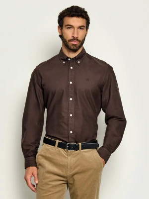 BOSS BLACK Koszula H-Liam-Bd-E-C1-263 | Regular Fit brązowy