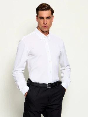 BOSS BLACK Koszula H-Roan-BD-E-C1-263 | Slim Fit biały