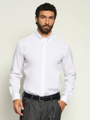BOSS BLACK Koszula H-Roan-Bd-E-C1-263 | Slim Fit biały