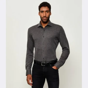 BOSS BLACK Koszula H-RUDY-1PIECE_DB | BECKHAM X BOSS | Slim Fit