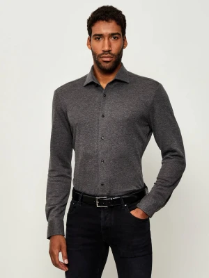 BOSS BLACK Koszula H-RUDY-1PIECE_DB | BECKHAM X BOSS | Slim Fit