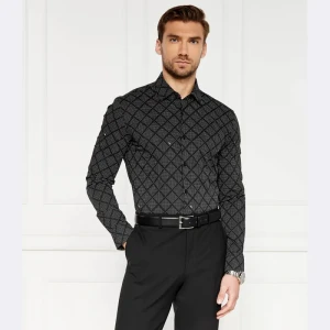 BOSS BLACK Koszula HANK | Slim Fit | stretch