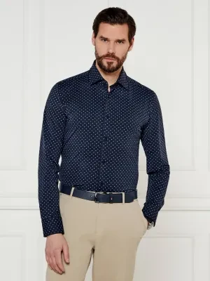 BOSS BLACK Koszula P-HANK-kent-C1-222 | Slim Fit