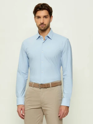 BOSS BLACK Koszula P-HANK-S-K-261 | Slim Fit błękitny