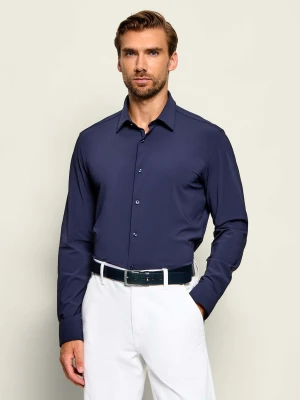 BOSS BLACK Koszula P-HANK-S-K-261 | Slim Fit granatowy