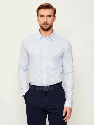 BOSS BLACK Koszula P-ROAN-kent-C1-233 | Slim Fit błękitny