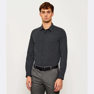 BOSS BLACK Koszula P-ROAN-kent-C1-233 | Slim Fit | stretch