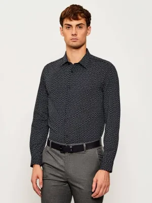 BOSS BLACK Koszula P-ROAN-kent-C1-233 | Slim Fit | stretch