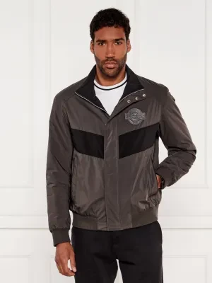 BOSS BLACK Kurtka bomber Condo_PS | BOSS BLACK X PORSCHE | Regular Fit