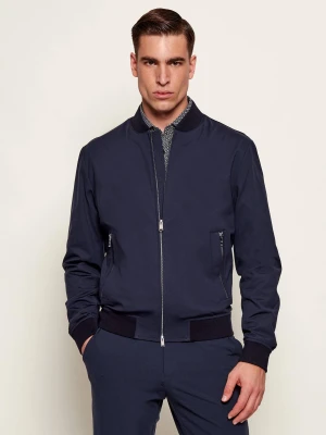 BOSS BLACK Kurtka bomber P-Hanry-J-BMB-WG-232| Slim Fit