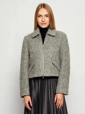 BOSS BLACK Kurtka Cafiore1 | Regular Fit | z dodatkiem wełny