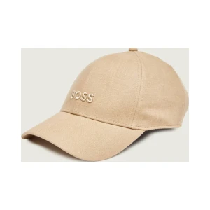 BOSS BLACK Lniana bejsbolówka Ari-LN