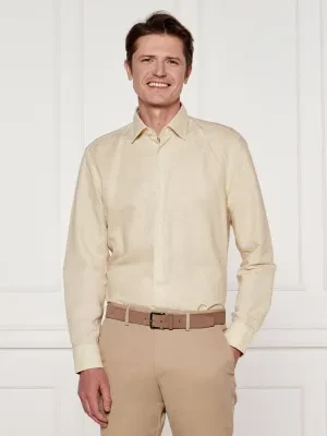 BOSS BLACK Lniana koszula C-HAL-kent-C1-223 | Casual fit