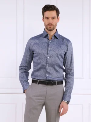 BOSS BLACK Lniana Koszula C-HAL-kent-C1-223 | Regular Fit