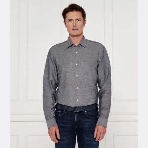 BOSS BLACK Lniana koszula C-HAL-kent-C3-223 | Casual fit