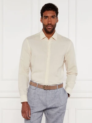 BOSS BLACK Lniana koszula C-HAL-kent-C3-223 | Casual fit