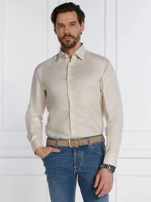 BOSS BLACK Lniana koszula C-HAL-kent-C3-223 | Casual fit