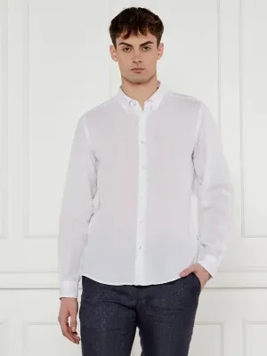 BOSS BLACK Lniana koszula C-LIAM-S-BD-C1-243 | Regular Fit