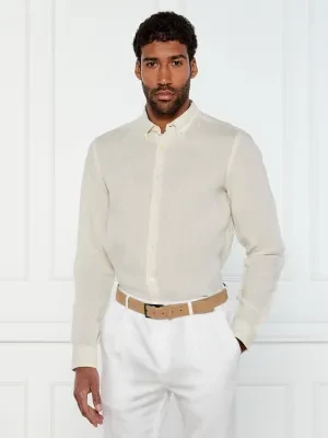 BOSS BLACK Lniana koszula C-LIAM-S-BD-C1-243 | Regular Fit