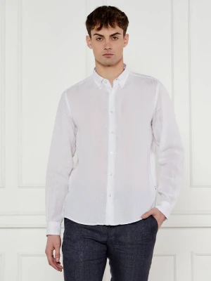 BOSS BLACK Lniana koszula C-LIAM-S-BD-C1-243 | Regular Fit