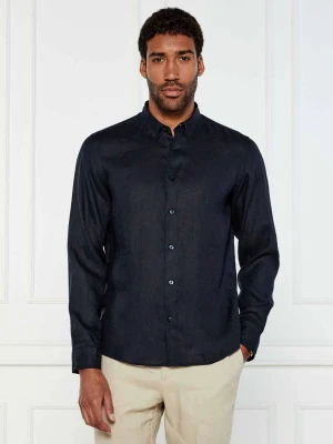 BOSS BLACK Lniana koszula C-LIAM-S-BD-C1-243 | Regular Fit