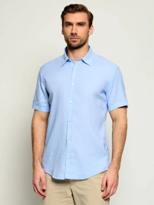 BOSS BLACK Lniana koszula C-ROAN-K-SH-262 | Slim Fit | stretch