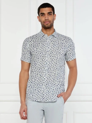 BOSS BLACK Lniana koszula C-ROAN-ken-SH-C1-251 | Slim Fit | stretch
