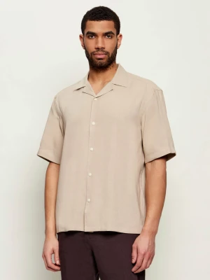 BOSS BLACK Lniana koszula P-LARS-CAMP-262 | Relaxed fit