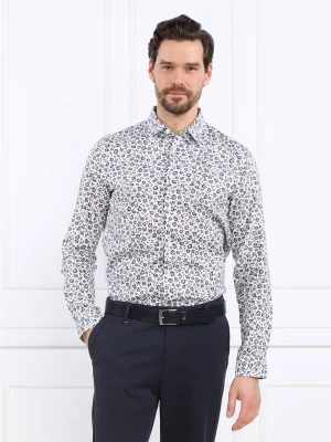 BOSS BLACK Lniana koszula Roger_F | Slim Fit