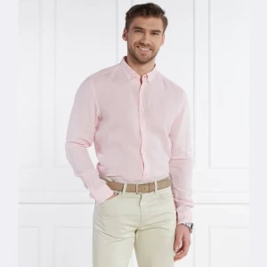 BOSS BLACK Lniana koszula S-LIAM | Regular Fit