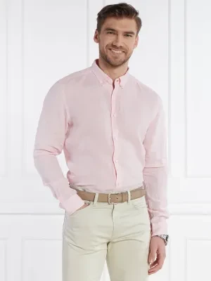BOSS BLACK Lniana koszula S-LIAM | Regular Fit