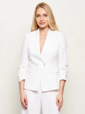 BOSS BLACK Lniana marynarka Jia8 | Slim Fit