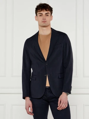 BOSS BLACK Lniana marynarka P-Hanry-Flaps-WG-252 | Slim Fit