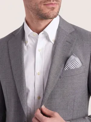 BOSS BLACK Lniana poszetka H-POCKET | BECKHAM x BOSS
