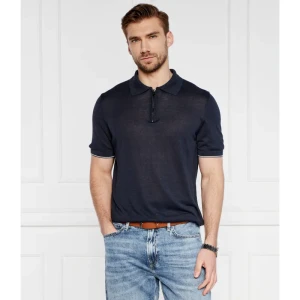 BOSS BLACK Lniane polo trieste | Regular Fit