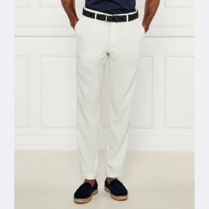 BOSS BLACK Lniane spodnie C-Kane-RDS | Regular Fit