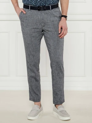 BOSS BLACK Lniane spodnie C-Kane-RDS | Regular Fit