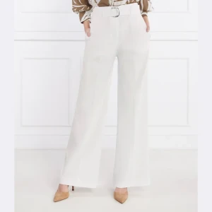 BOSS BLACK Lniane spodnie Tasena | Comfort fit