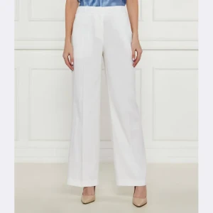 BOSS BLACK Lniane spodnie Toyal2 | Relaxed fit