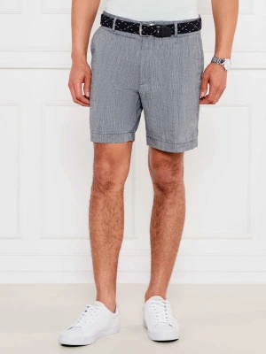 BOSS BLACK Lniane szorty chino C-Kane | Regular Fit