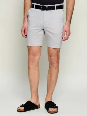 BOSS BLACK Lniane szorty chino Kane | Regular Fit