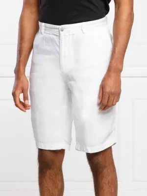 BOSS BLACK Lniane szorty Rigan | Regular Fit