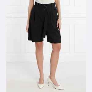 BOSS BLACK Lniane szorty Tannah1 | Relaxed fit