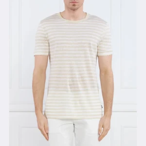 Zdjęcie produktu BOSS BLACK Lniany t-shirt Tiburt 350 | Regular Fit