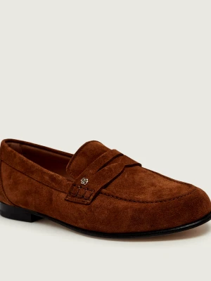 BOSS BLACK Loafersy Jadey_Mocc_SDBB | zamsz brązowy