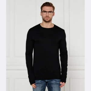 BOSS BLACK Longsleeve H-Talley 20 | Regular Fit | z dodatkiem wełny