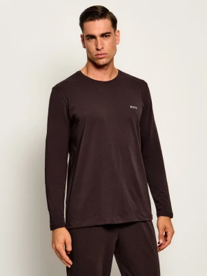 BOSS BLACK Longsleeve Mix&Match | Regular Fit brązowy